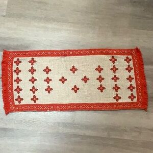 Traditional Ukrainian “veshechya” hand embroidered table linen made in Ukraine.